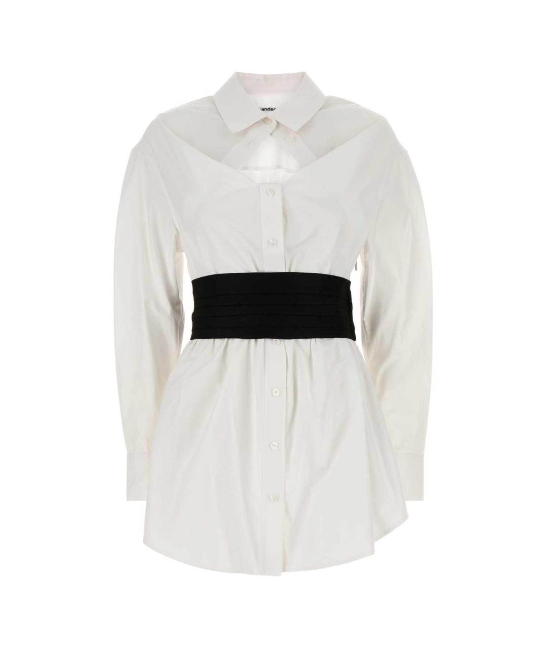ALEXANDER WANG Белая хлопковая рубашка, фото 1