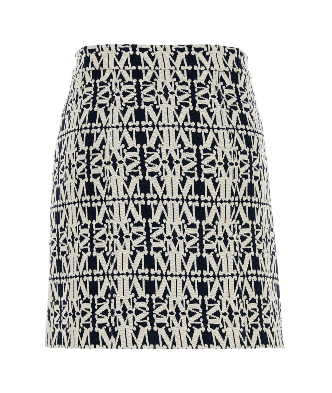 MAX MARA Мульти хлопковая юбка миди, фото 2