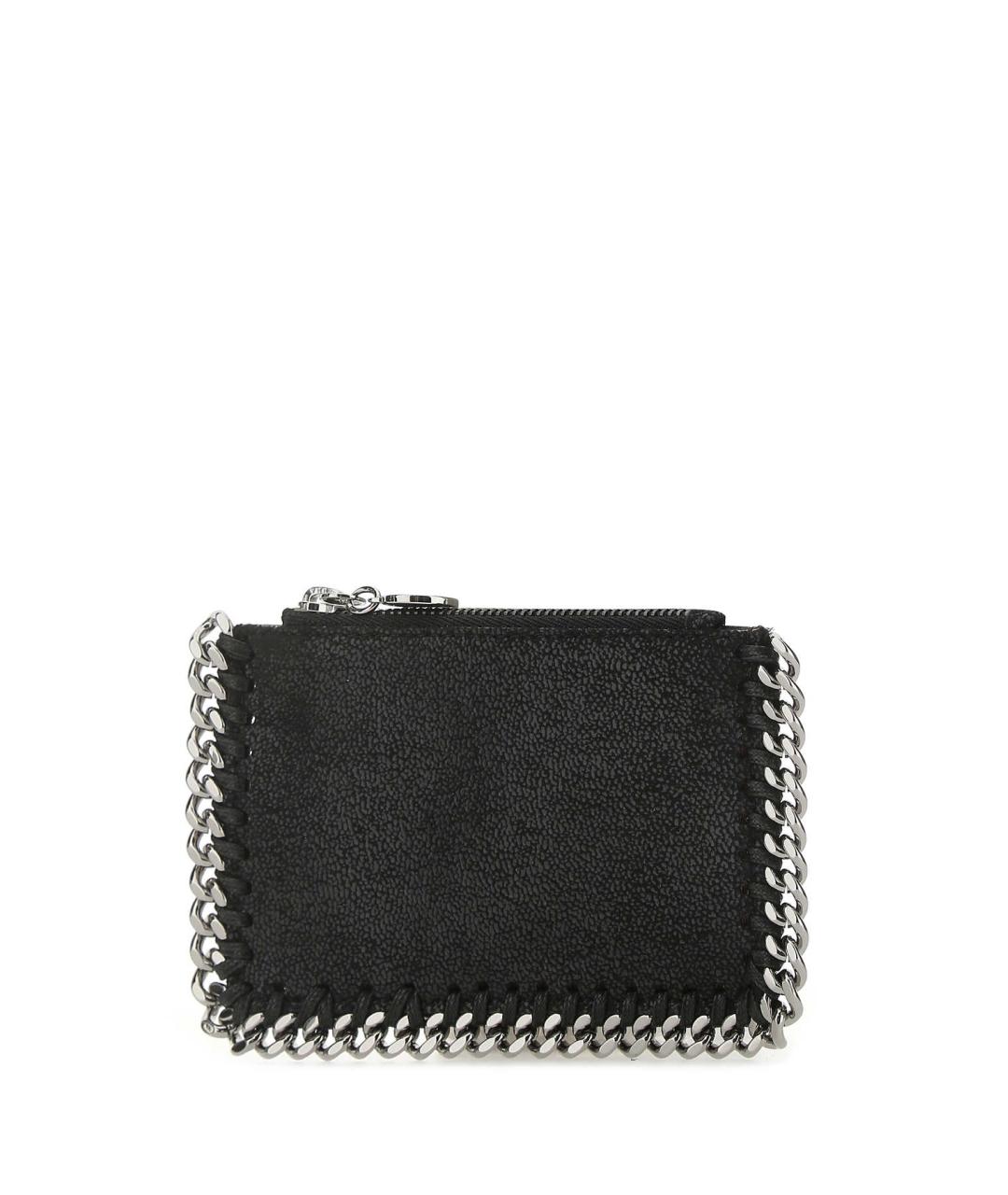 STELLA MCCARTNEY Черный кошелек из искусственной кожи, фото 2