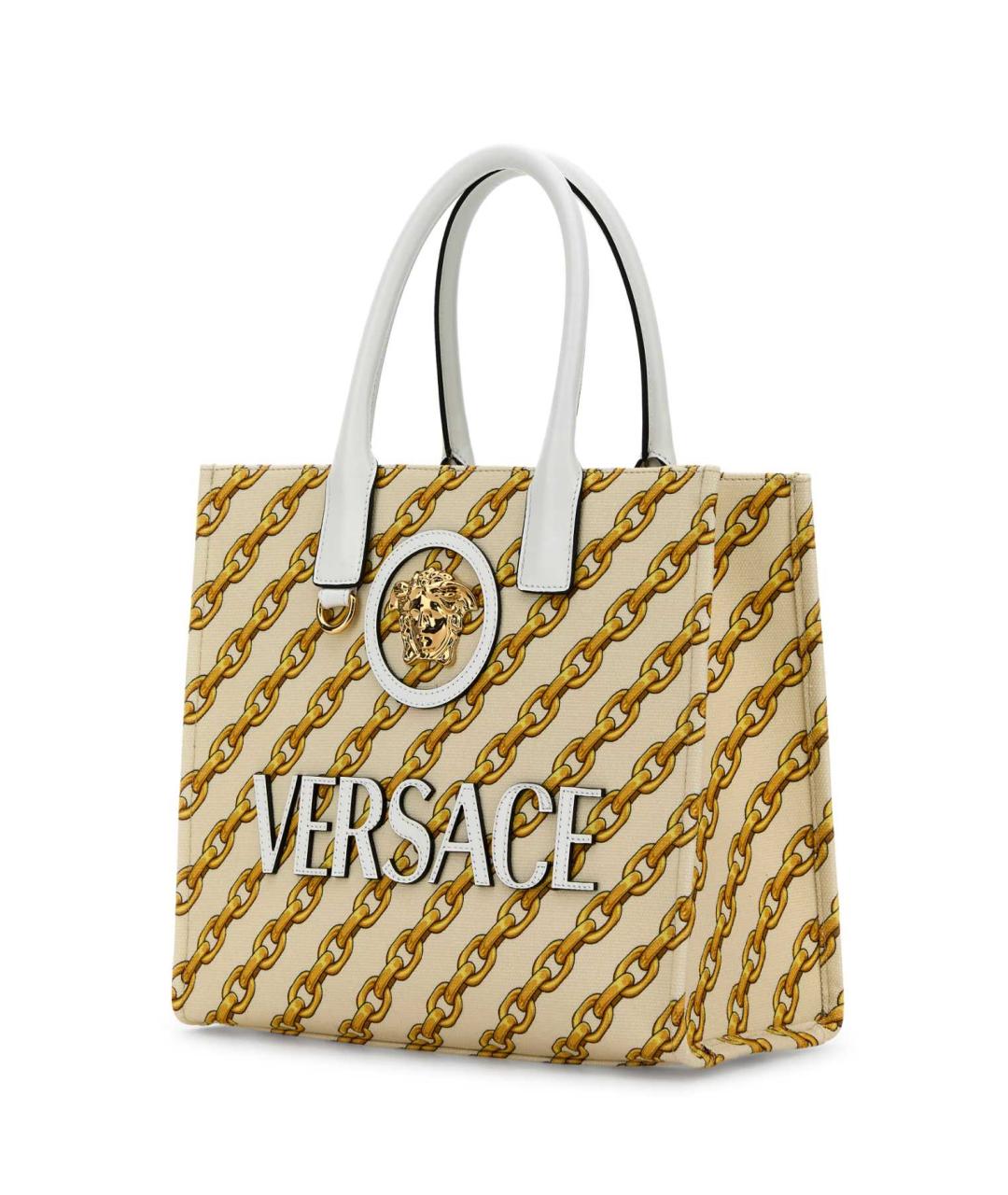 VERSACE Мульти хлопковая сумка тоут, фото 2