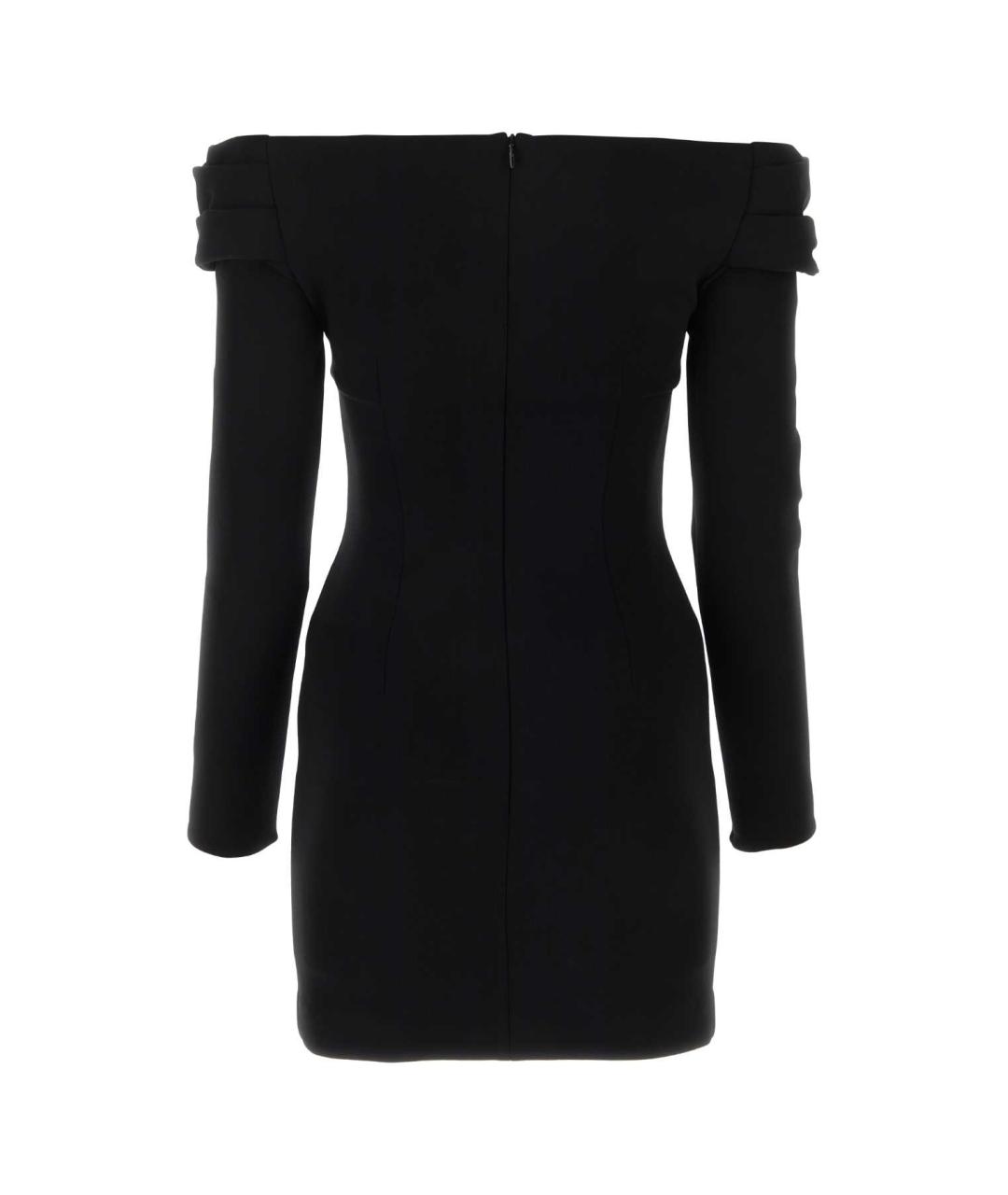 MAGDA BUTRYM Черное шерстяное платье, фото 2