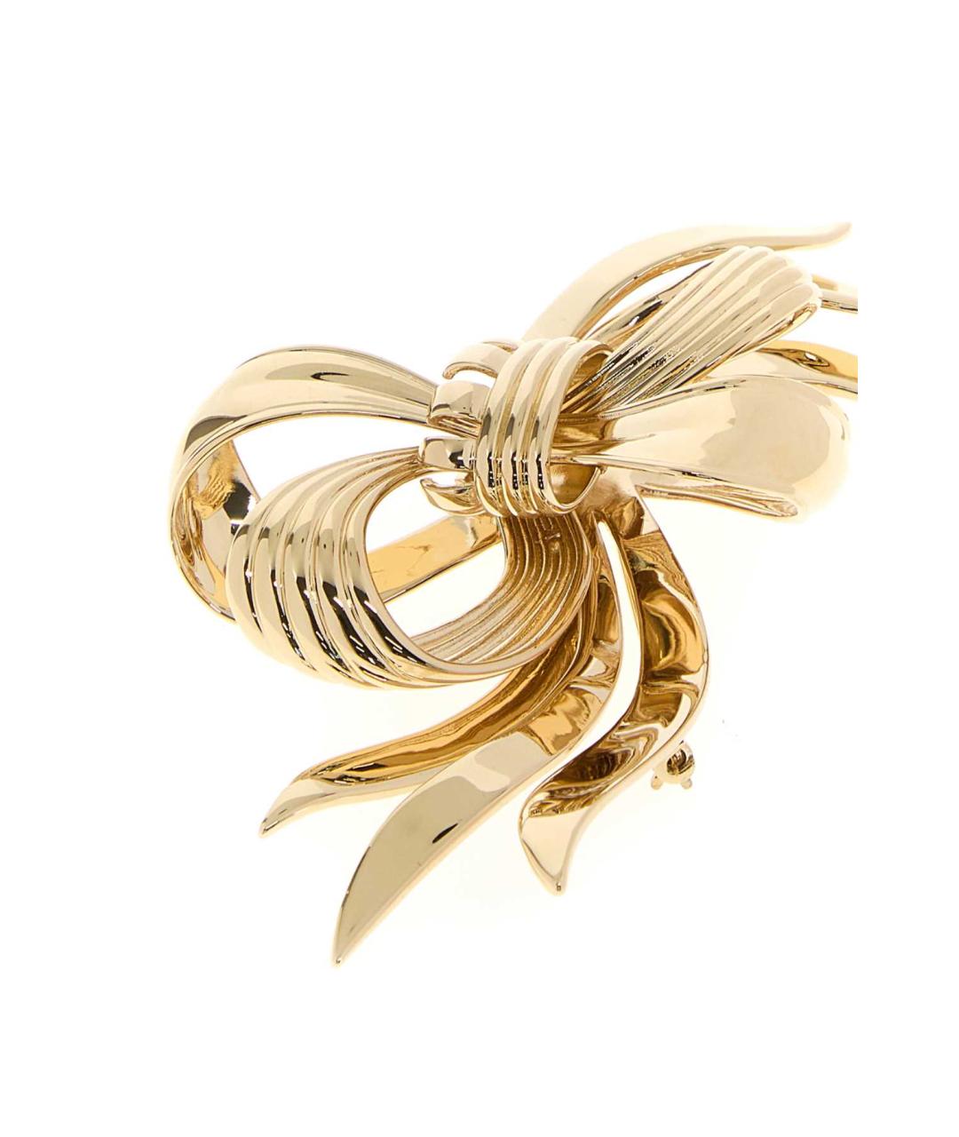 MIU MIU Золотая металлическая булавка / брошь, фото 2