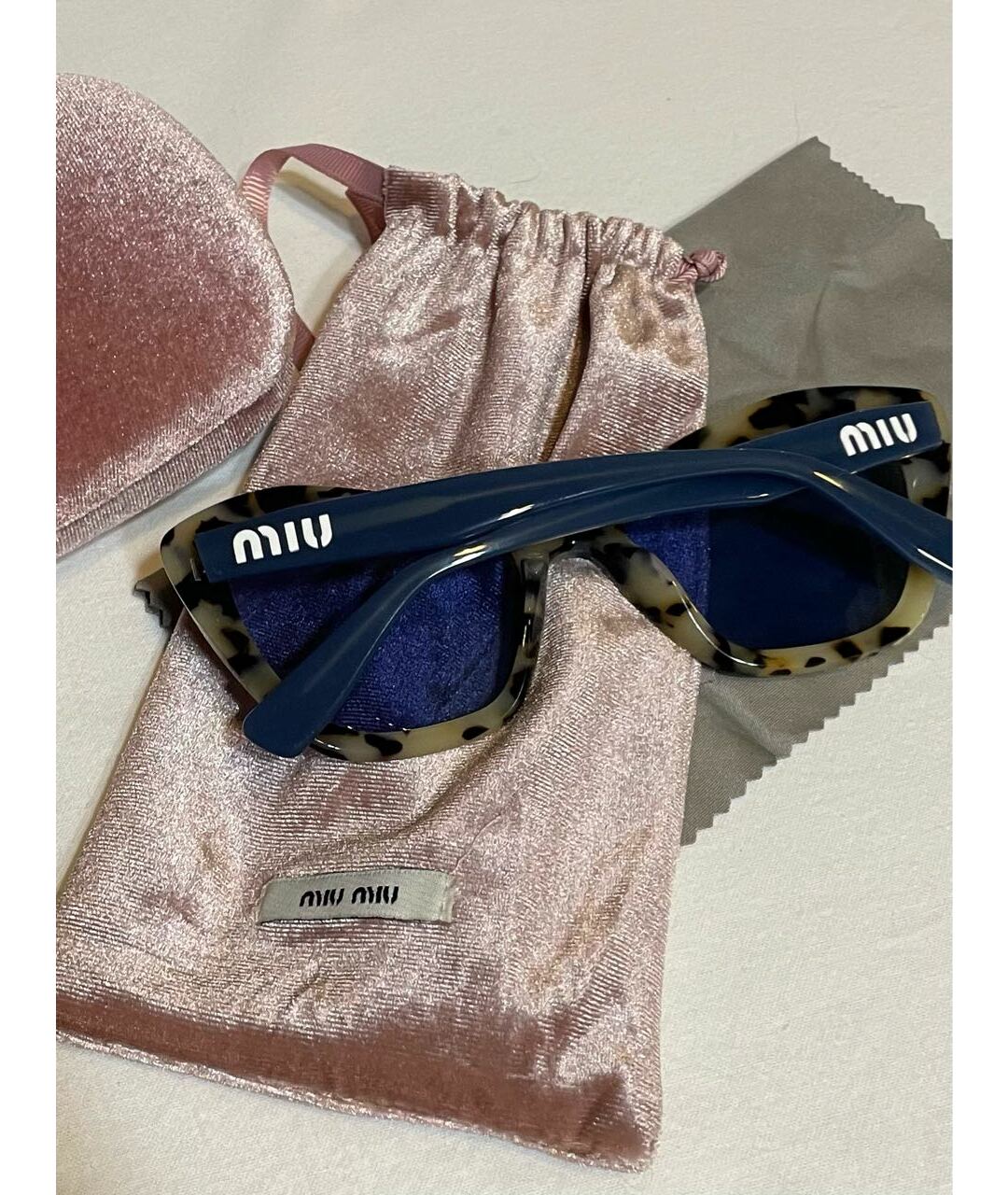 MIU MIU Коричневые пластиковые солнцезащитные очки, фото 6