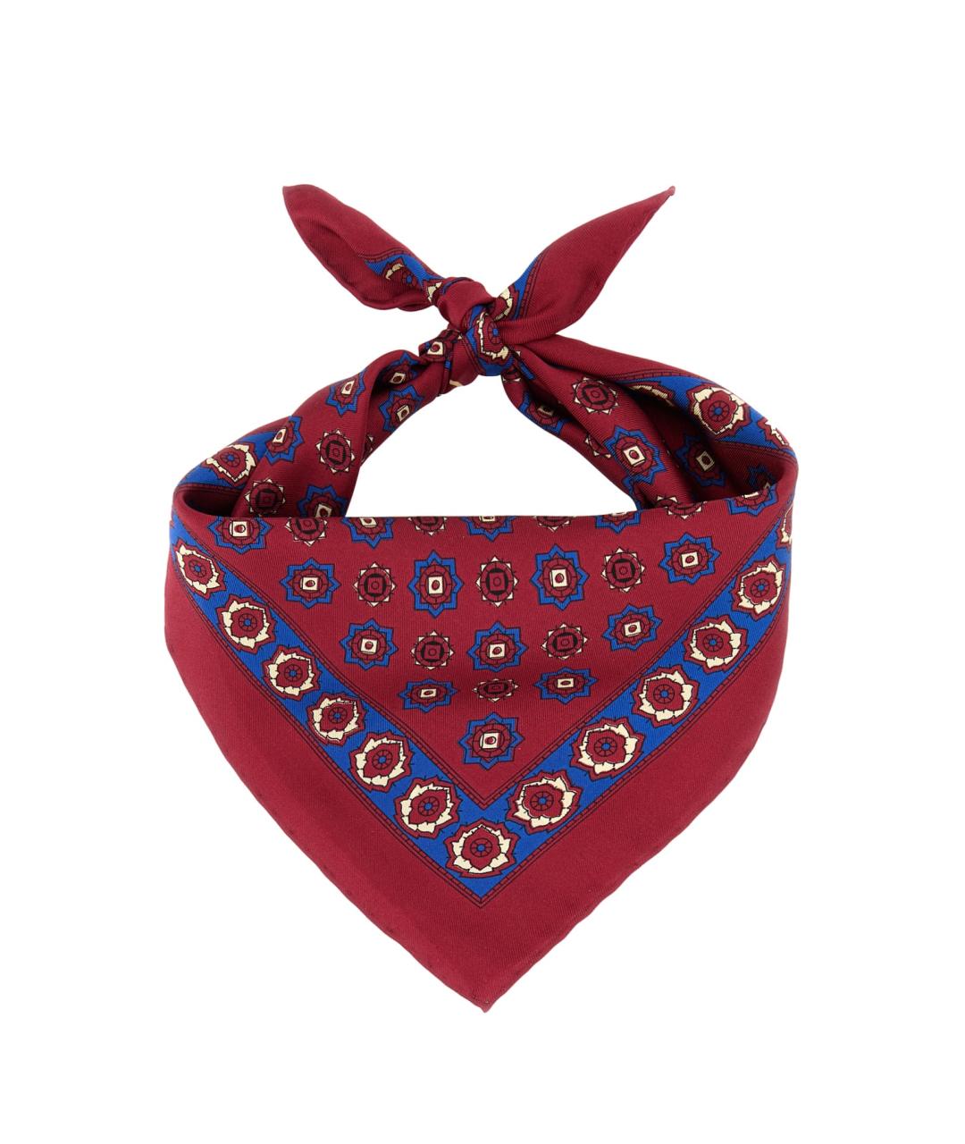 VALENTINO Розовый шелковый шарф, фото 1