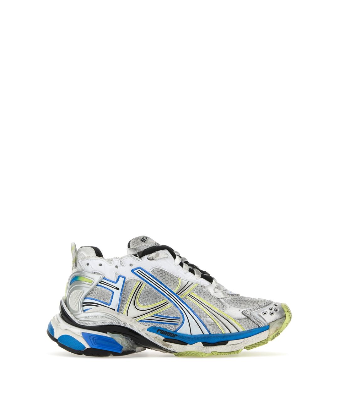 BALENCIAGA Мульти текстильные низкие кроссовки / кеды, фото 1