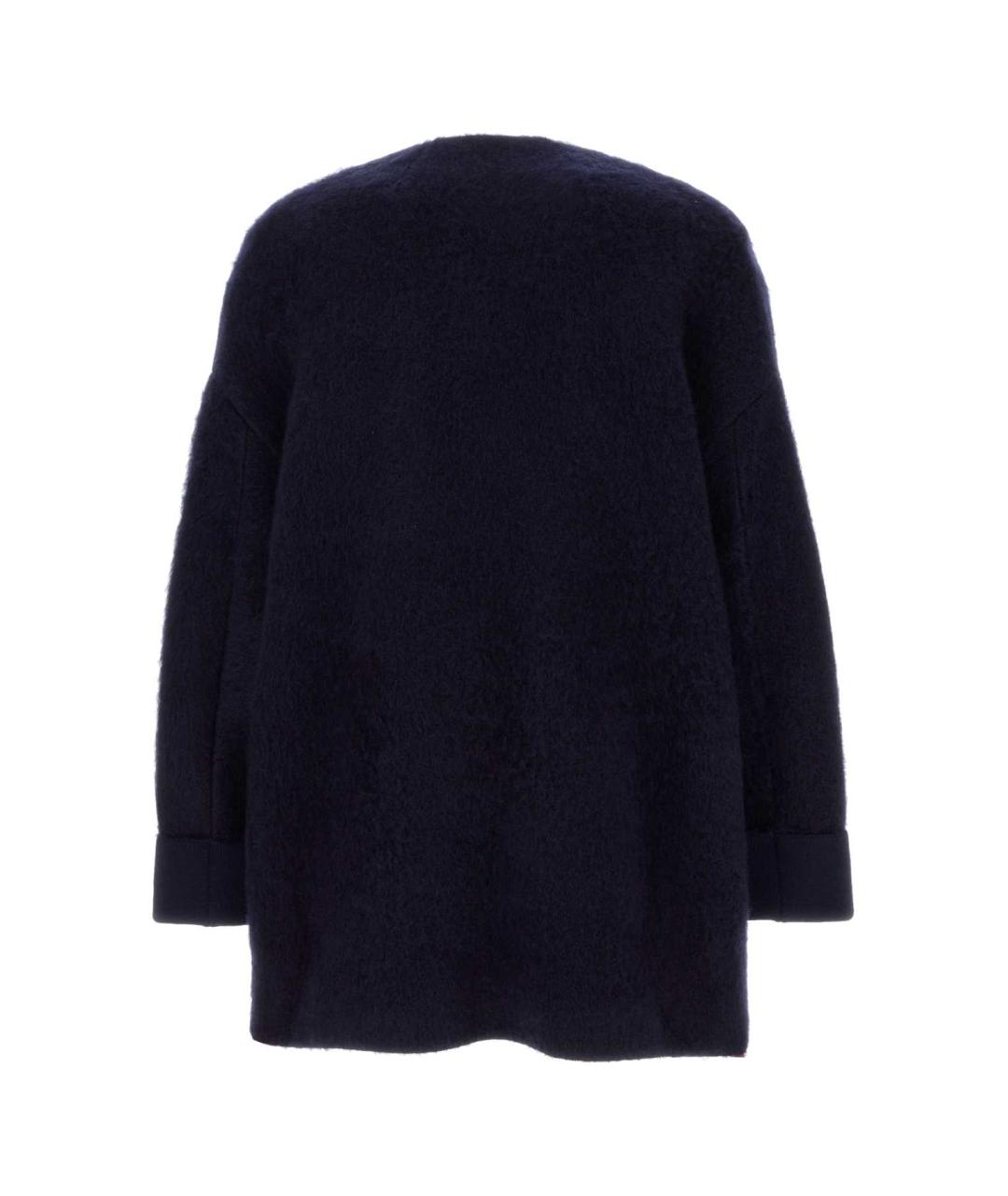 BOTTEGA VENETA Темно-синий шерстяной кардиган, фото 2