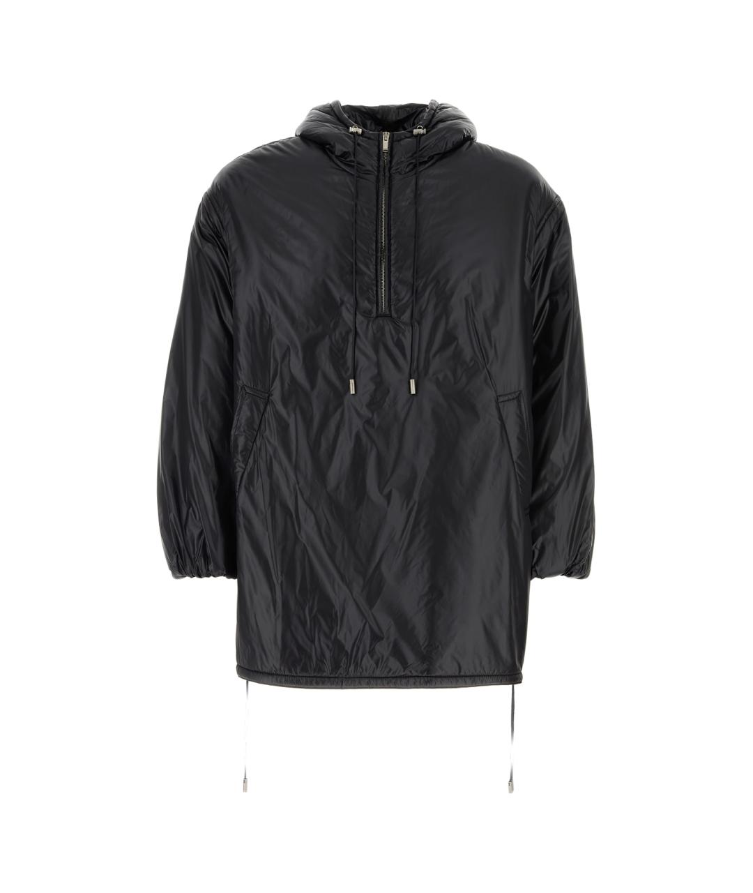 SAINT LAURENT Черная полиамидовая куртка, фото 1