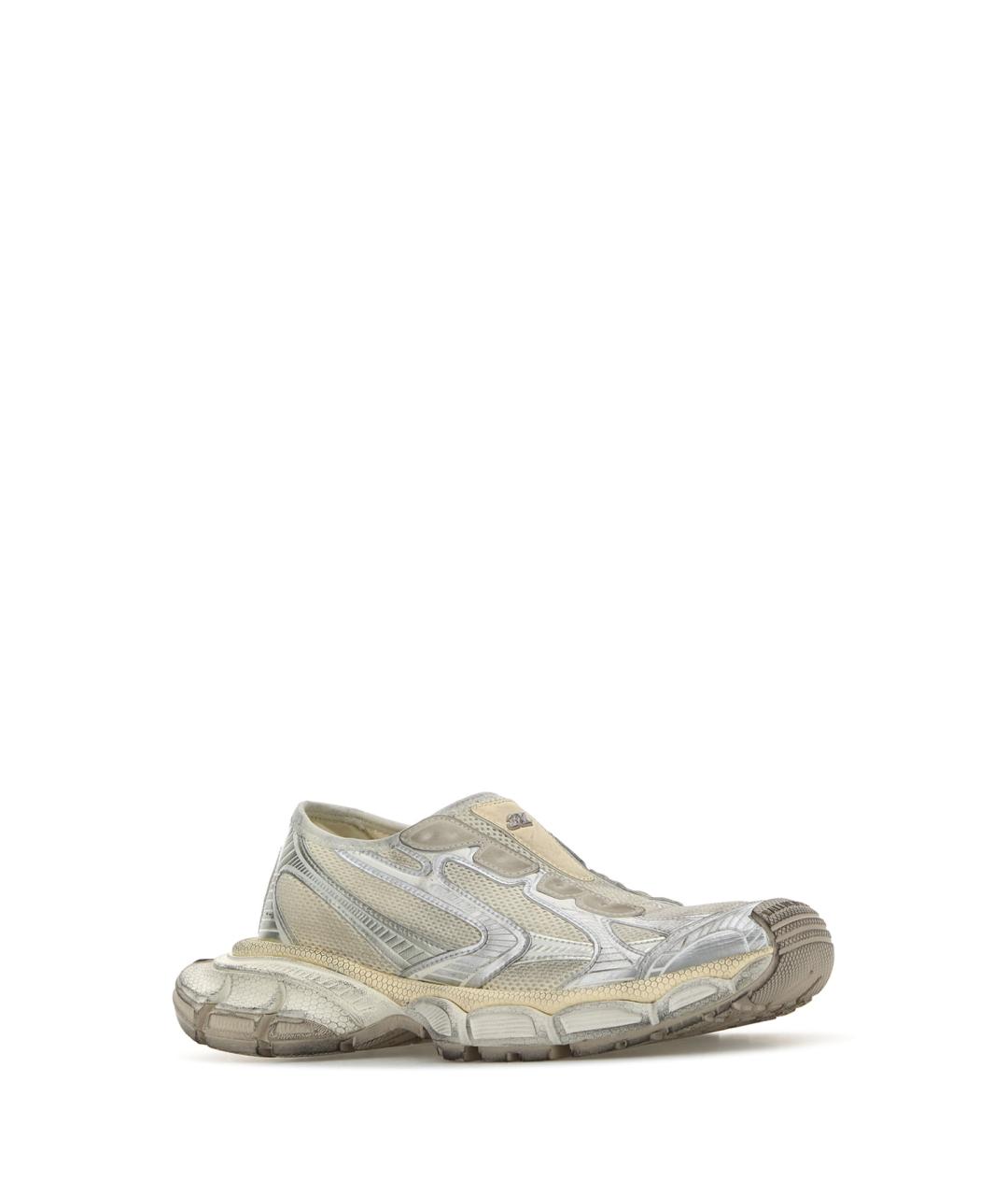 BALENCIAGA Бежевые синтетические слипоны, фото 2