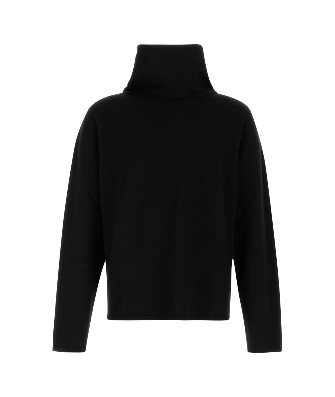 SAINT LAURENT Черный шерстяной джемпер / свитер, фото 1
