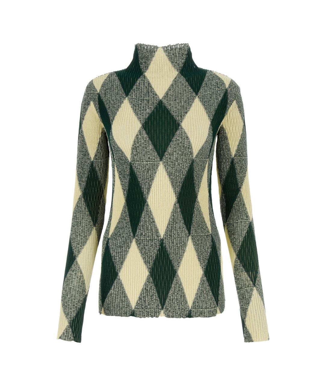 BURBERRY Мульти хлопковый джемпер / свитер, фото 1
