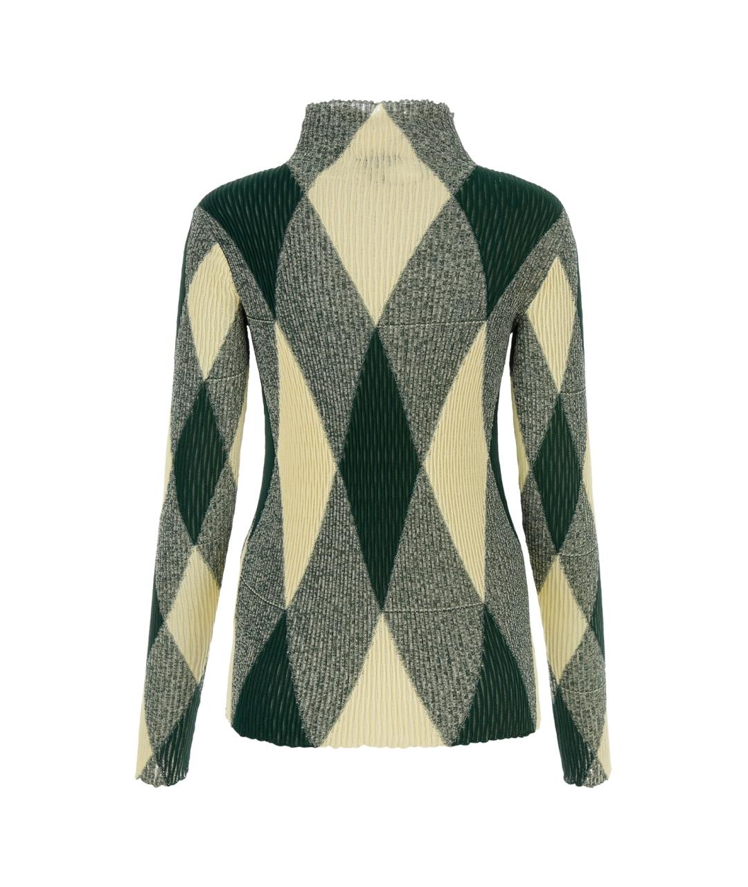 BURBERRY Мульти хлопковый джемпер / свитер, фото 2