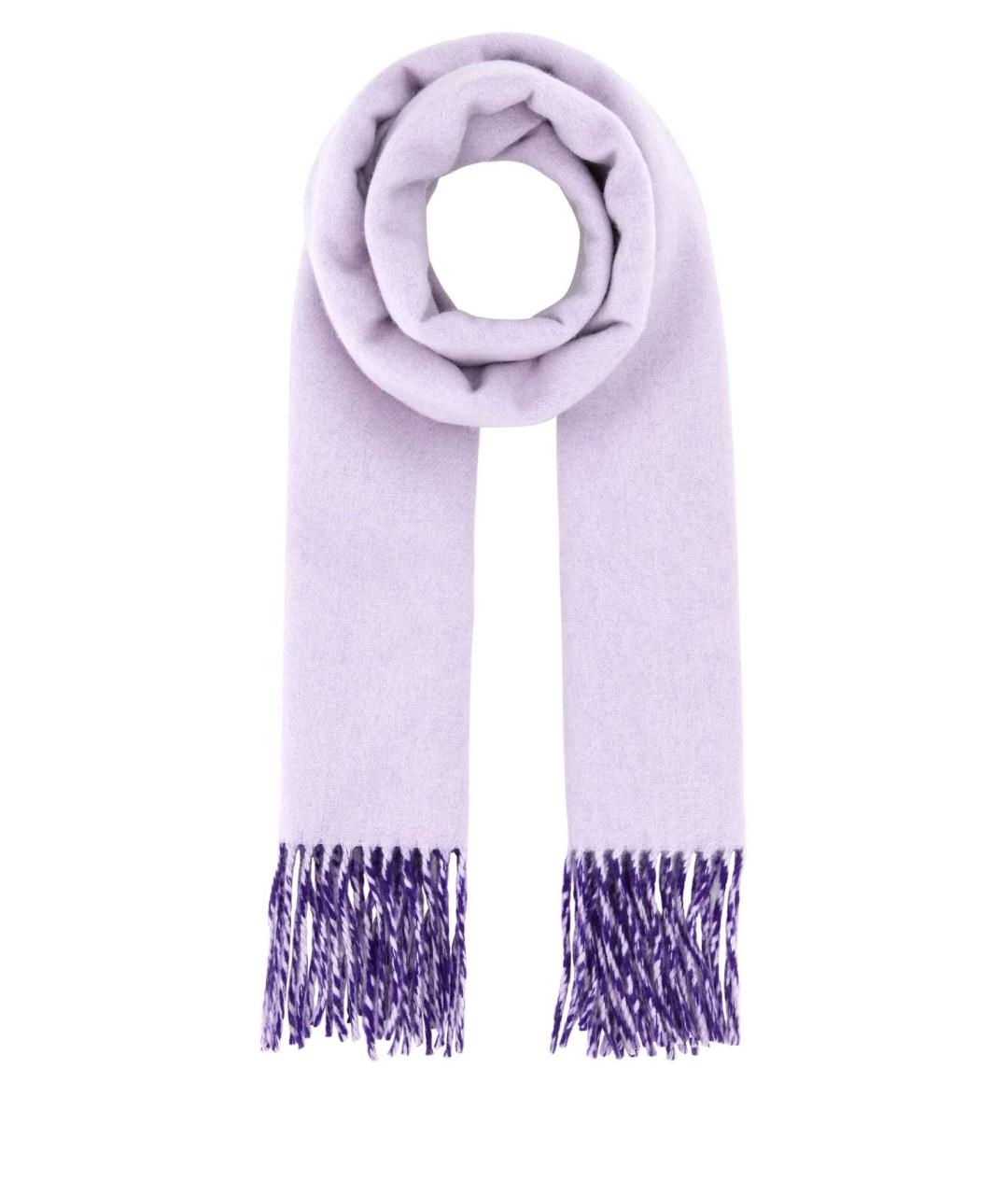BURBERRY Фиолетовый кашемировый шарф, фото 1