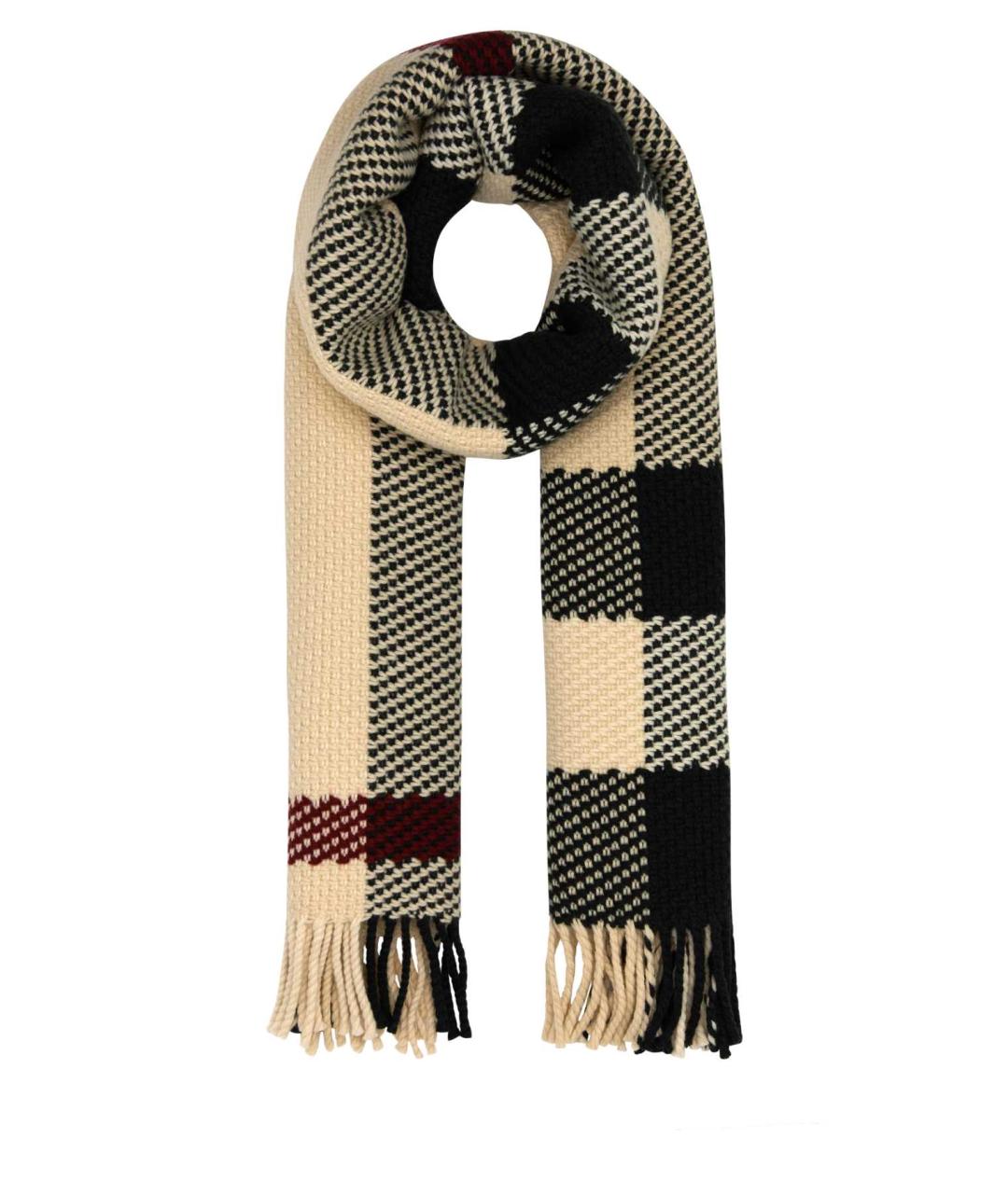 BURBERRY Мульти шерстяной шарф, фото 1
