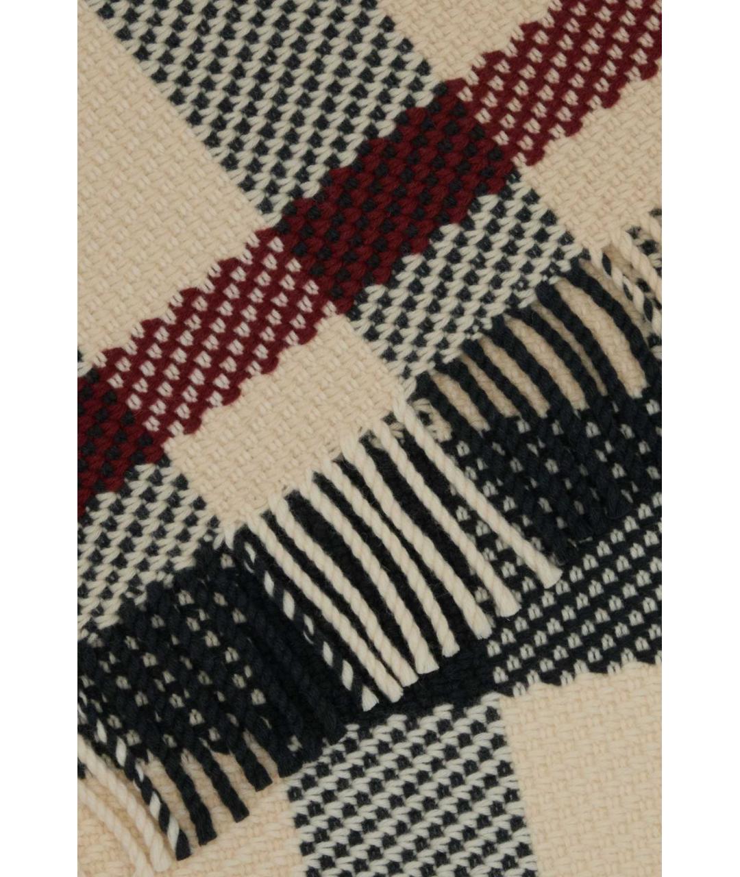BURBERRY Мульти шерстяной шарф, фото 2