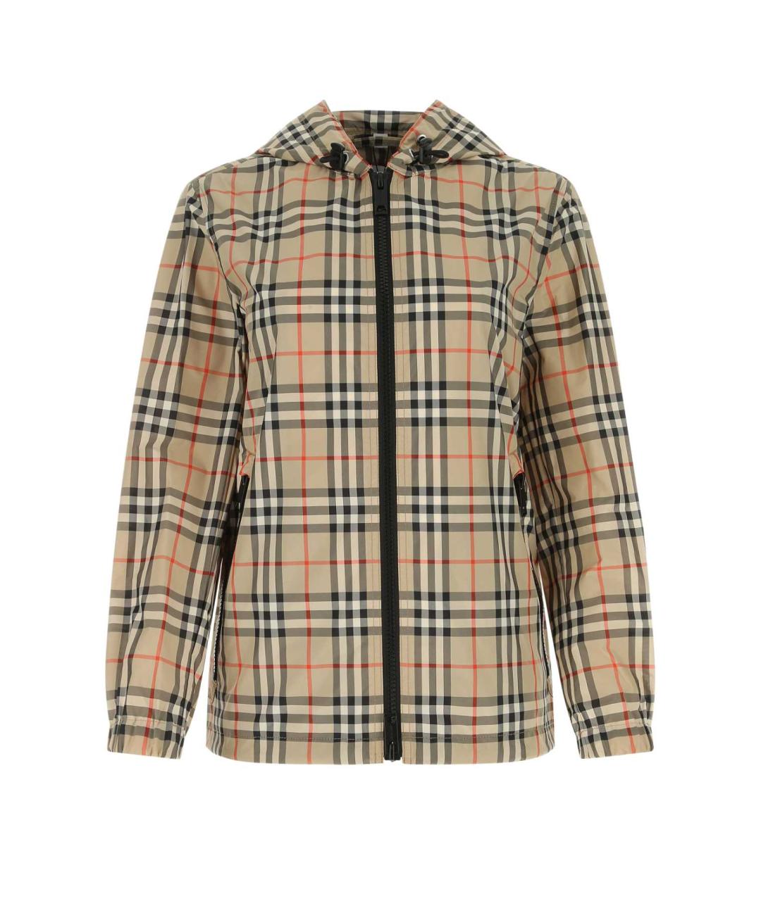 BURBERRY Мульти полиэстеровая куртка, фото 1