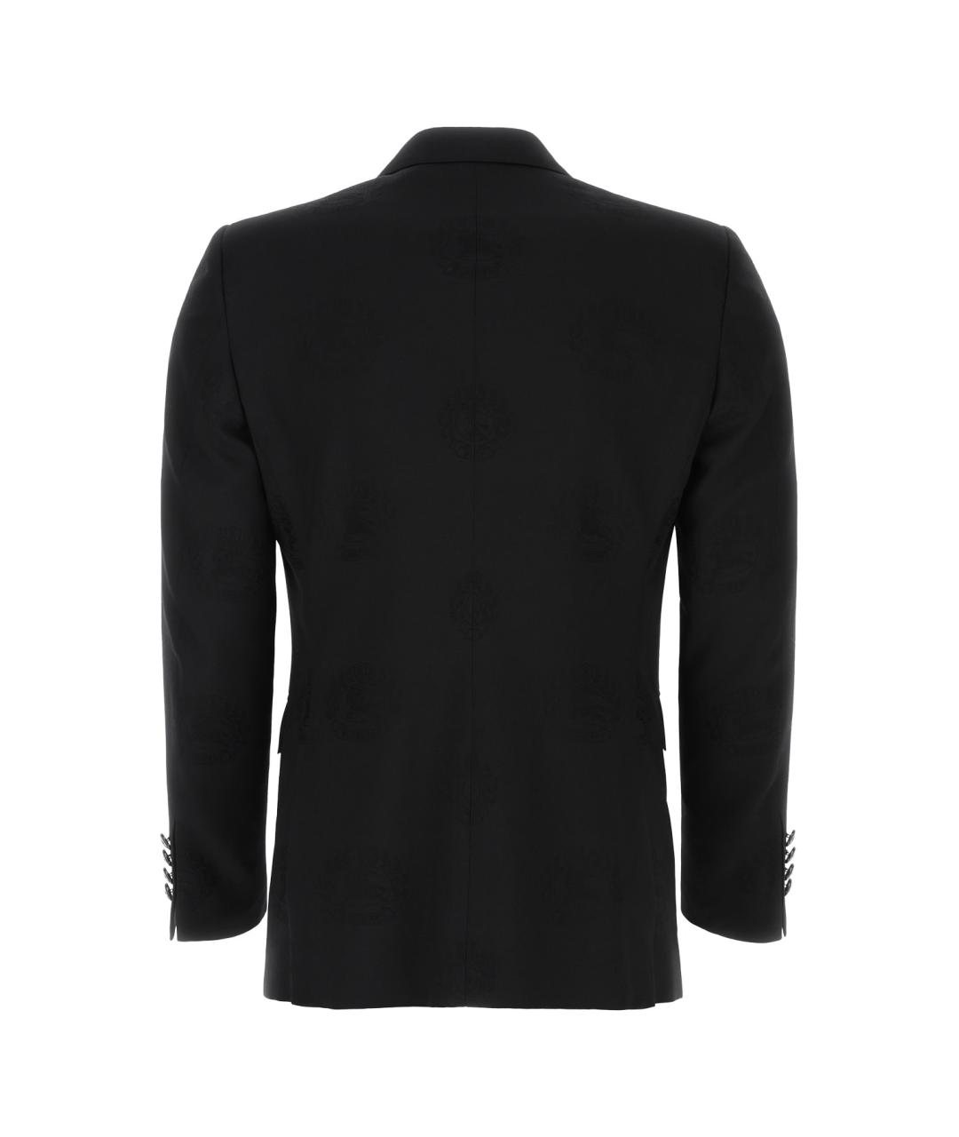 BURBERRY Черный льняной пиджак, фото 2