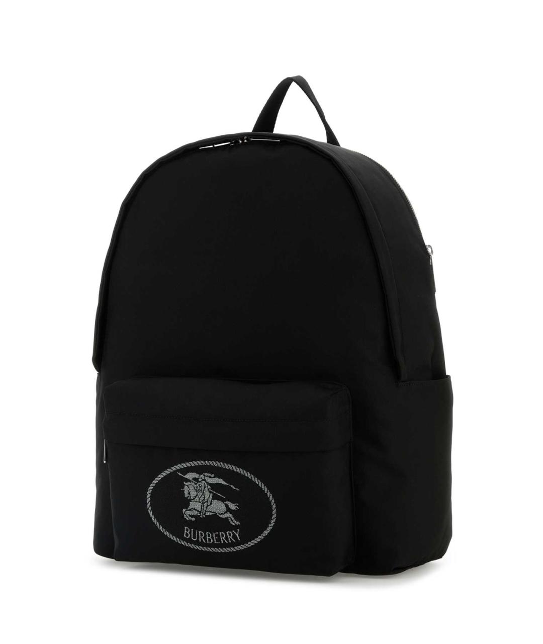BURBERRY Черный синтетический рюкзак, фото 2