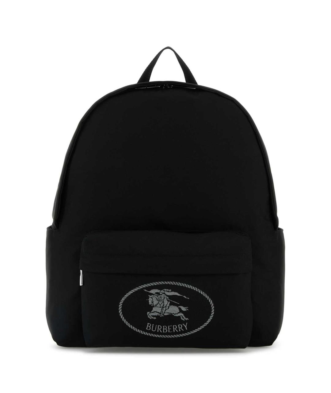 BURBERRY Черный синтетический рюкзак, фото 1