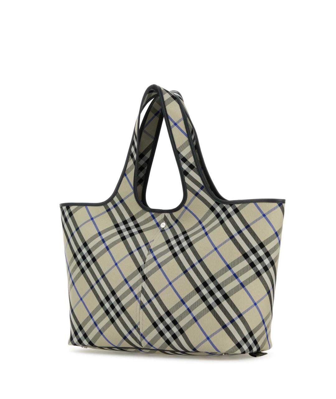 BURBERRY Бежевая хлопковая сумка тоут, фото 2