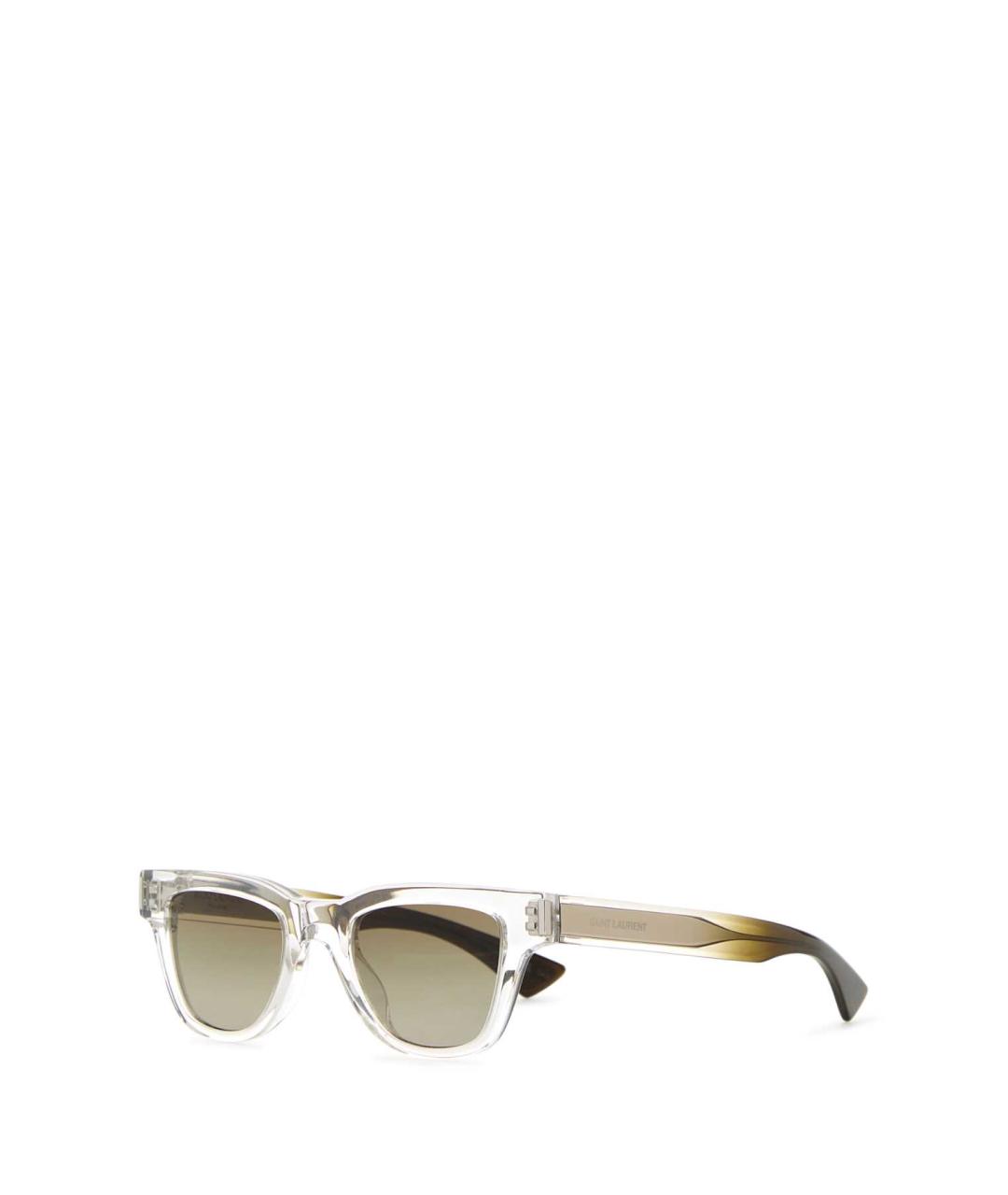 SAINT LAURENT Мульти пластиковые солнцезащитные очки, фото 1