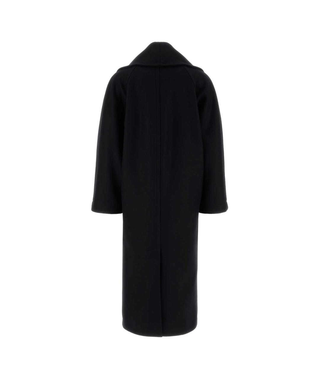 BOTTEGA VENETA Черное шерстяное пальто, фото 2