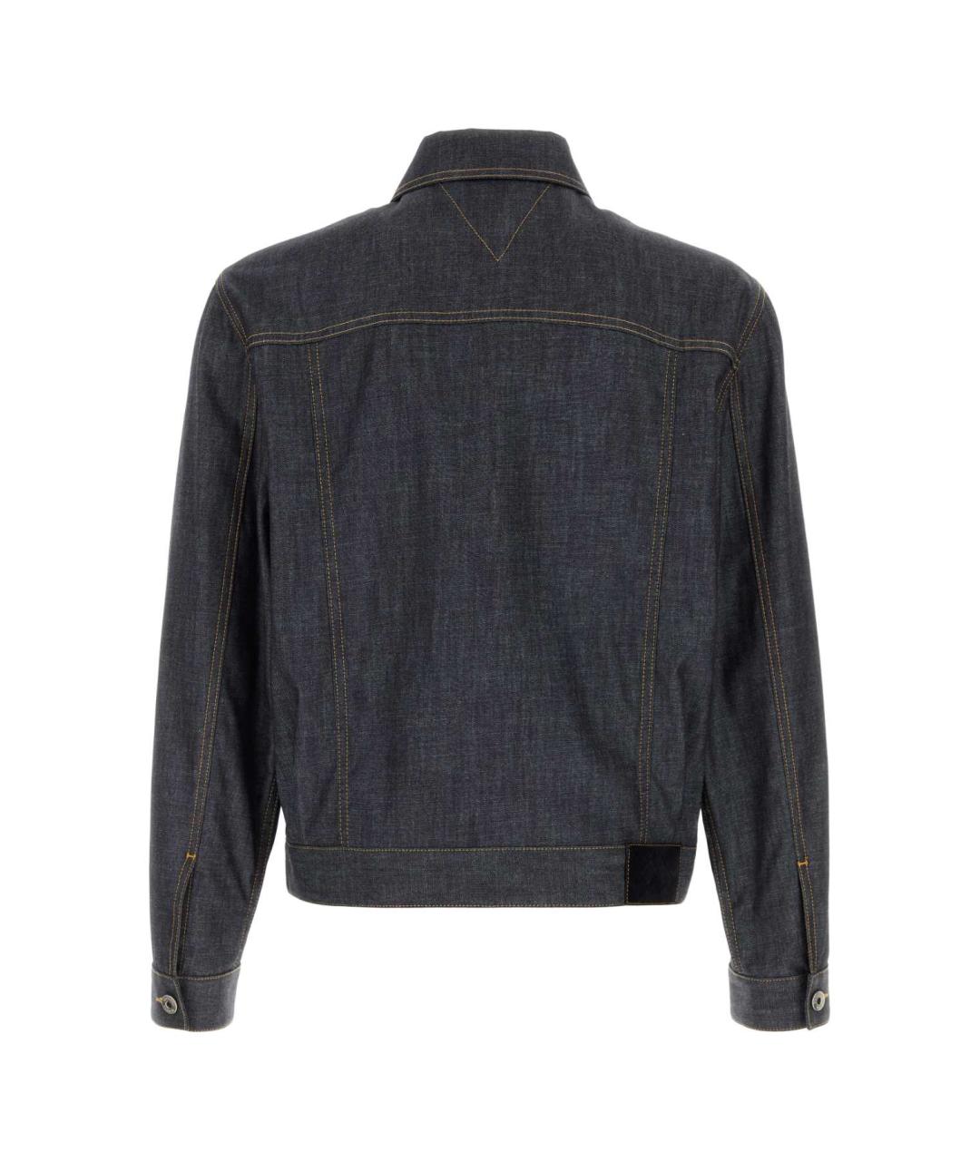 BOTTEGA VENETA Синяя деним куртка, фото 2
