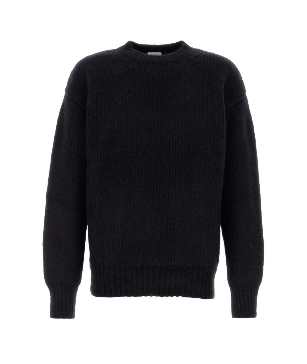 SAINT LAURENT Синий шерстяной джемпер / свитер, фото 1