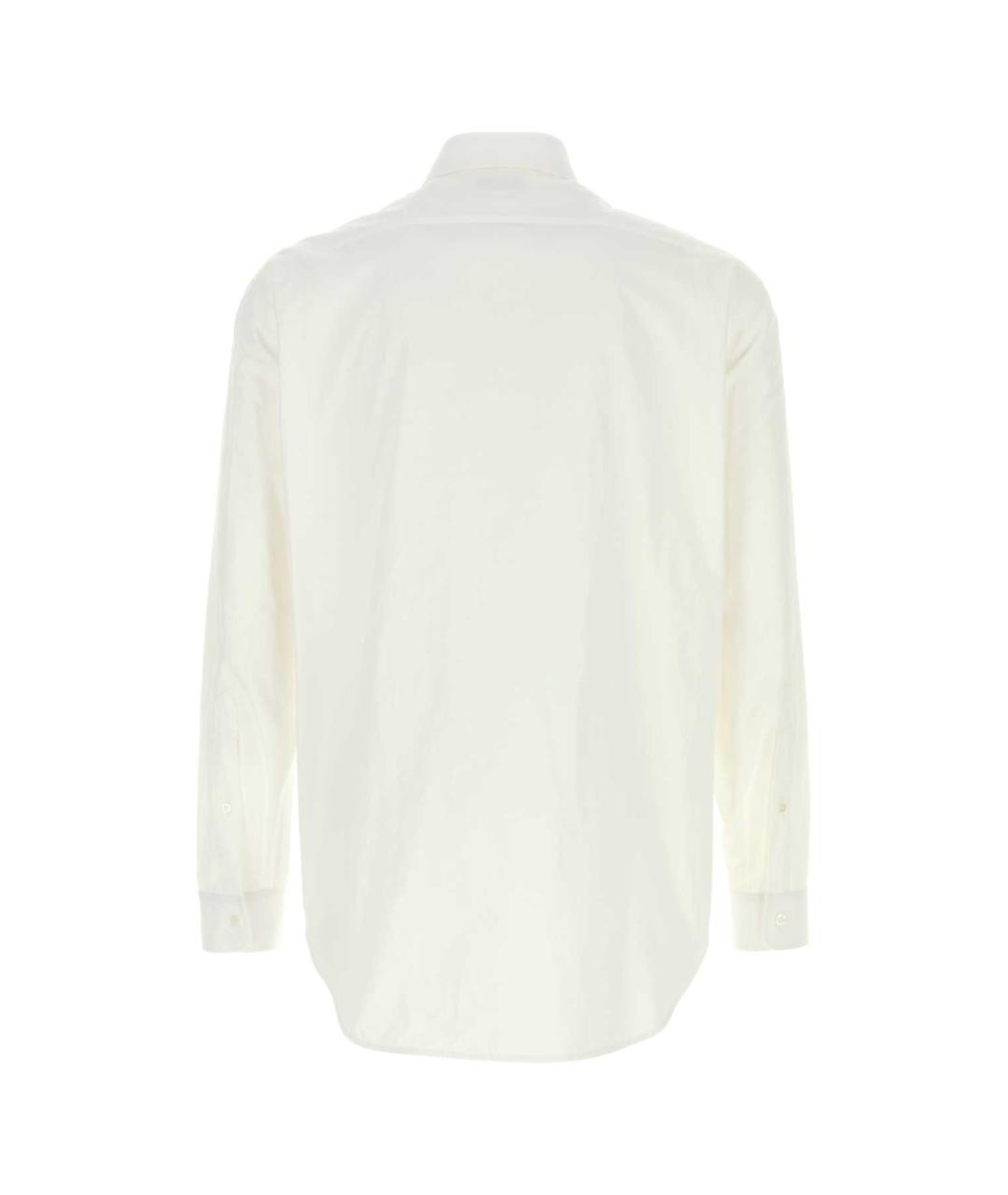 BALENCIAGA Белая хлопковая кэжуал рубашка, фото 2