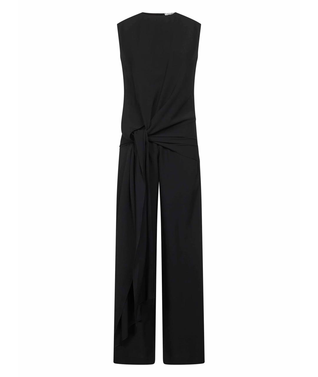 ALAIA Черный ацетатный комбинезон, фото 1