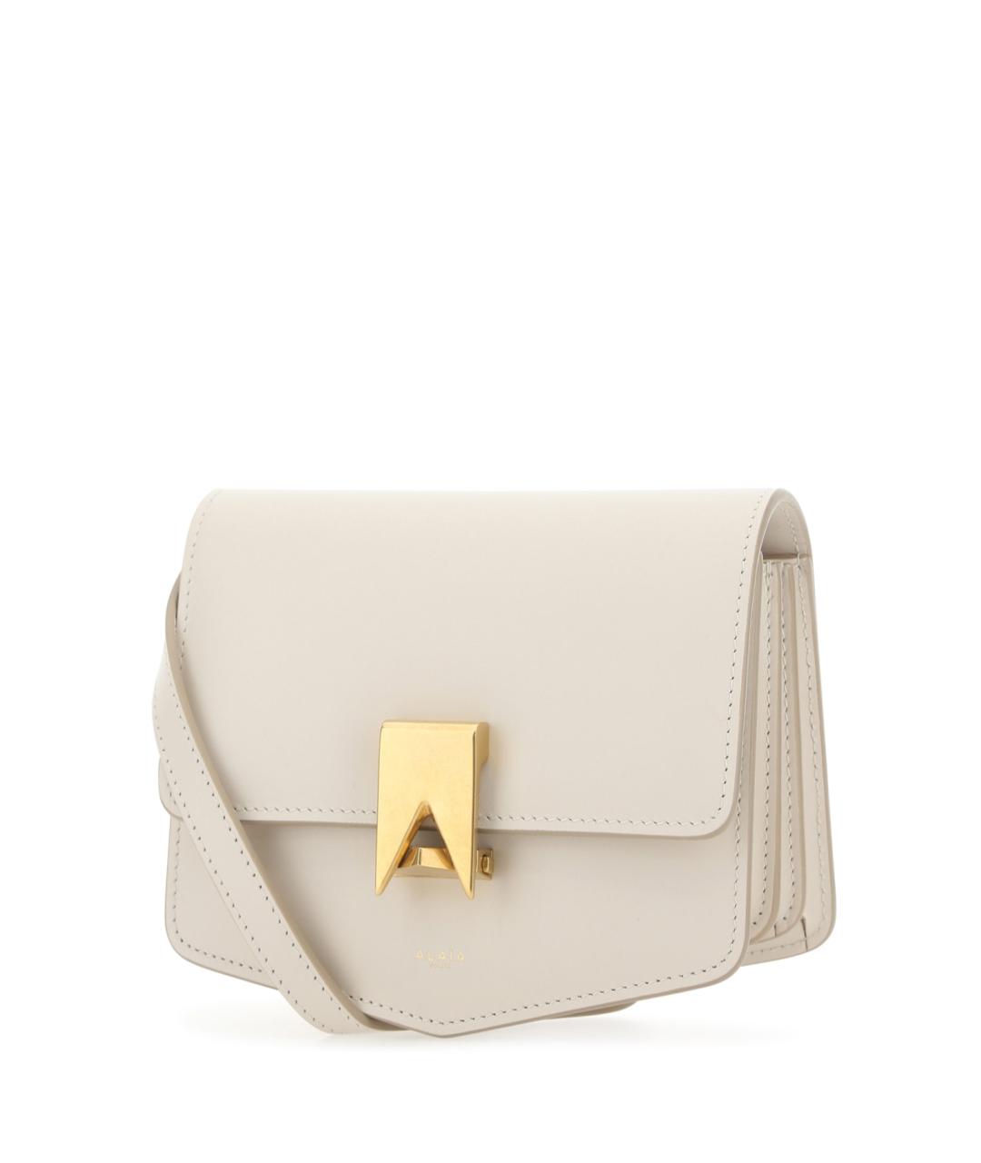 ALAIA Белая кожаная сумка через плечо, фото 2