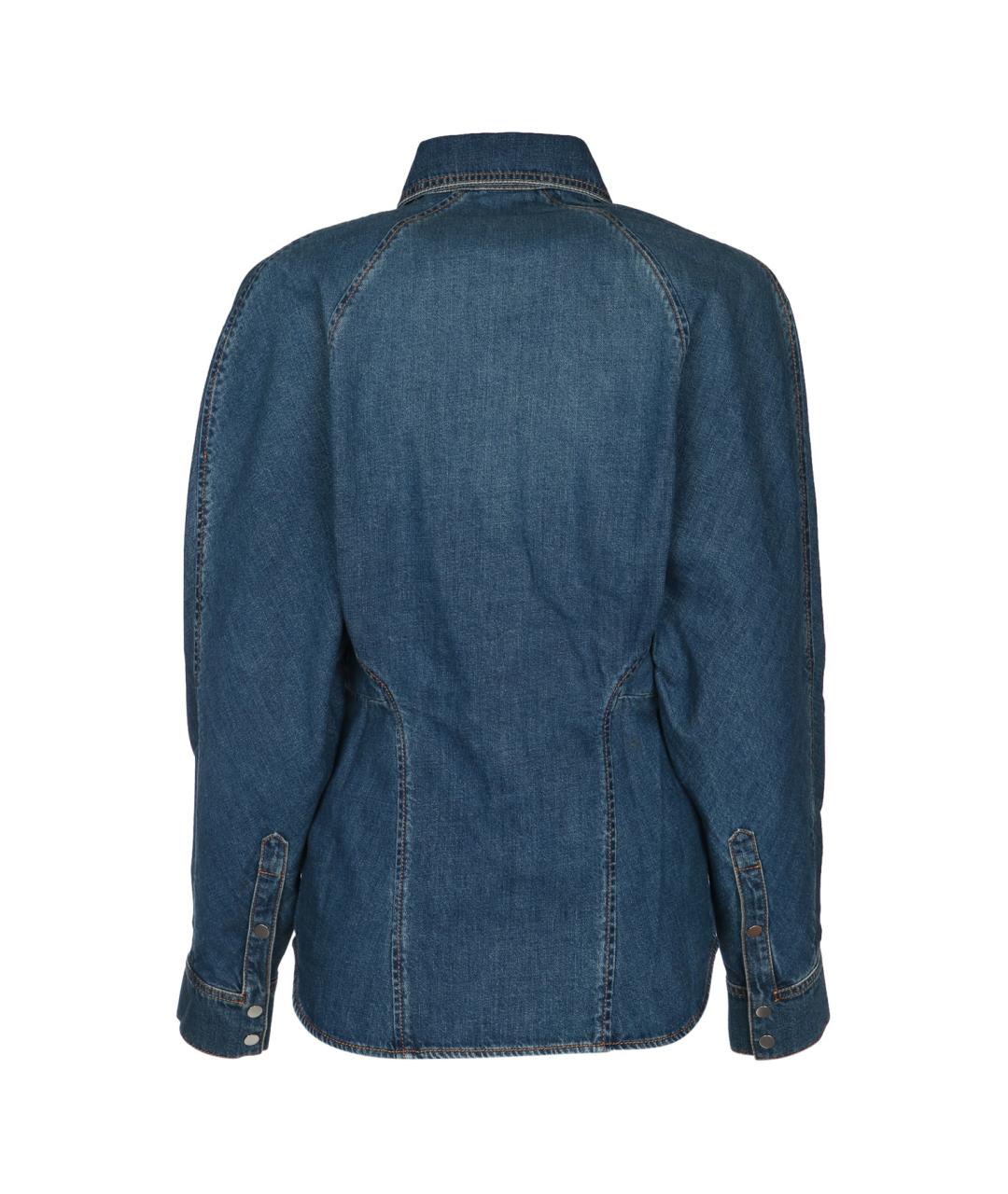 ALAIA Синяя рубашка, фото 2