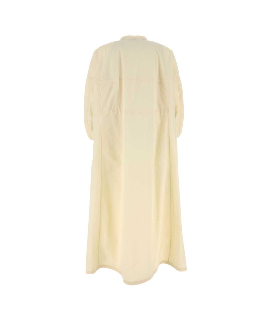 HERNO Бежевое полиамидовое повседневное платье, фото 2