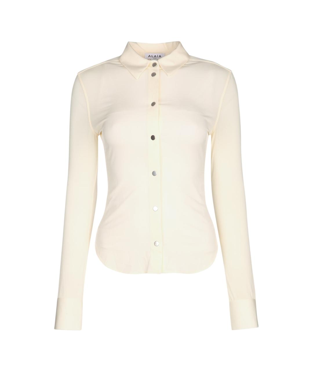 ALAIA Бежевая рубашка, фото 1