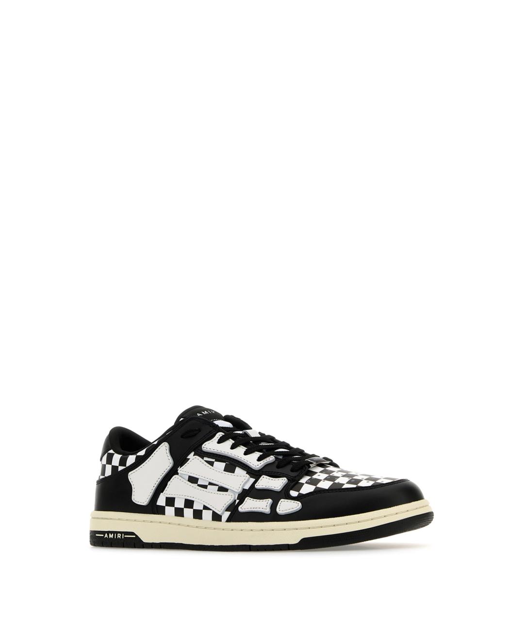 AMIRI Мульти кожаные низкие кроссовки / кеды, фото 2
