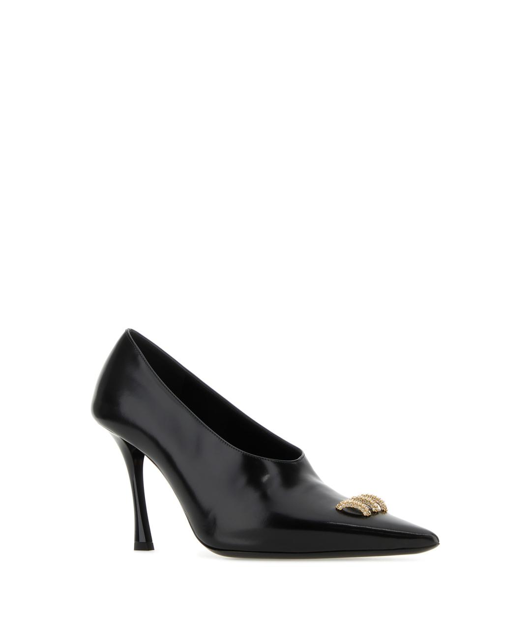GIVENCHY Черные кожаные туфли, фото 2