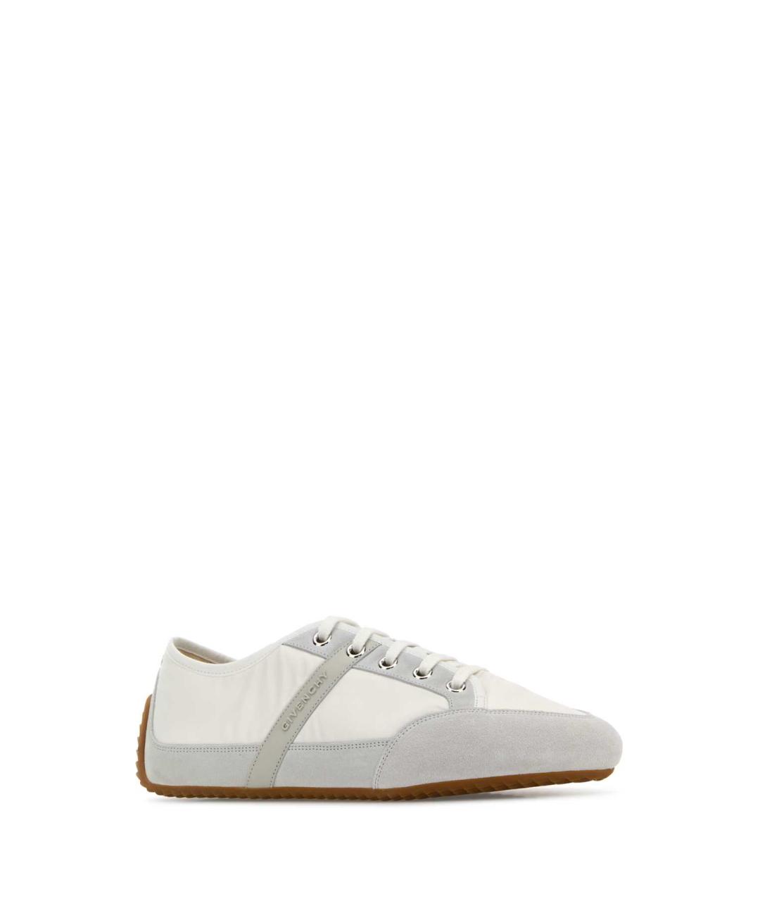GIVENCHY Белые замшевые низкие кроссовки / кеды, фото 2