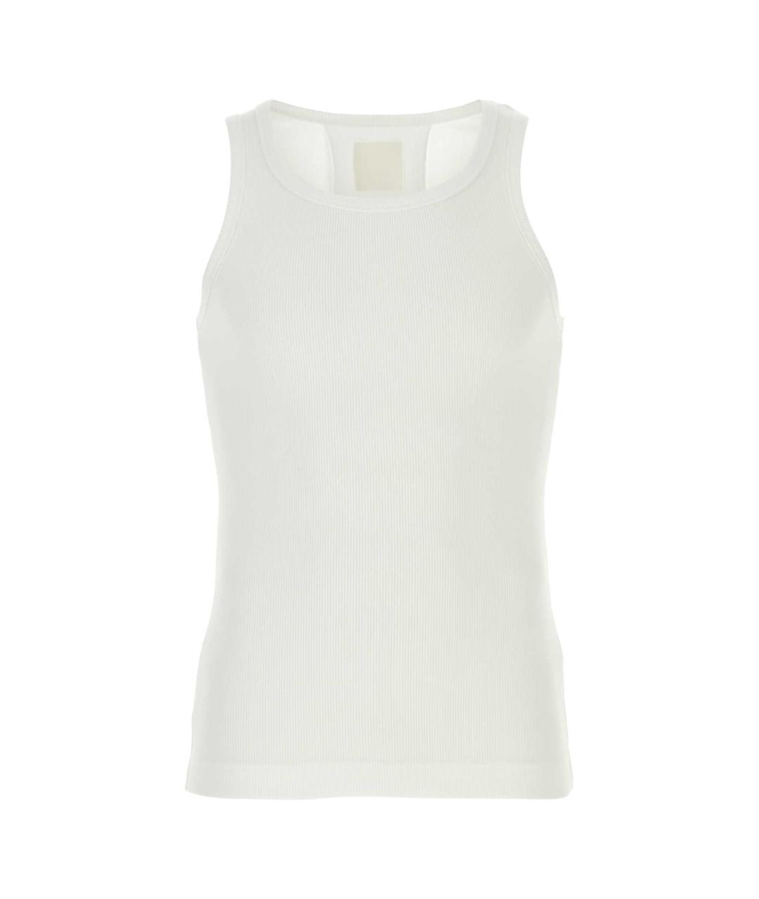 GIVENCHY Белая хлопковая футболка, фото 1