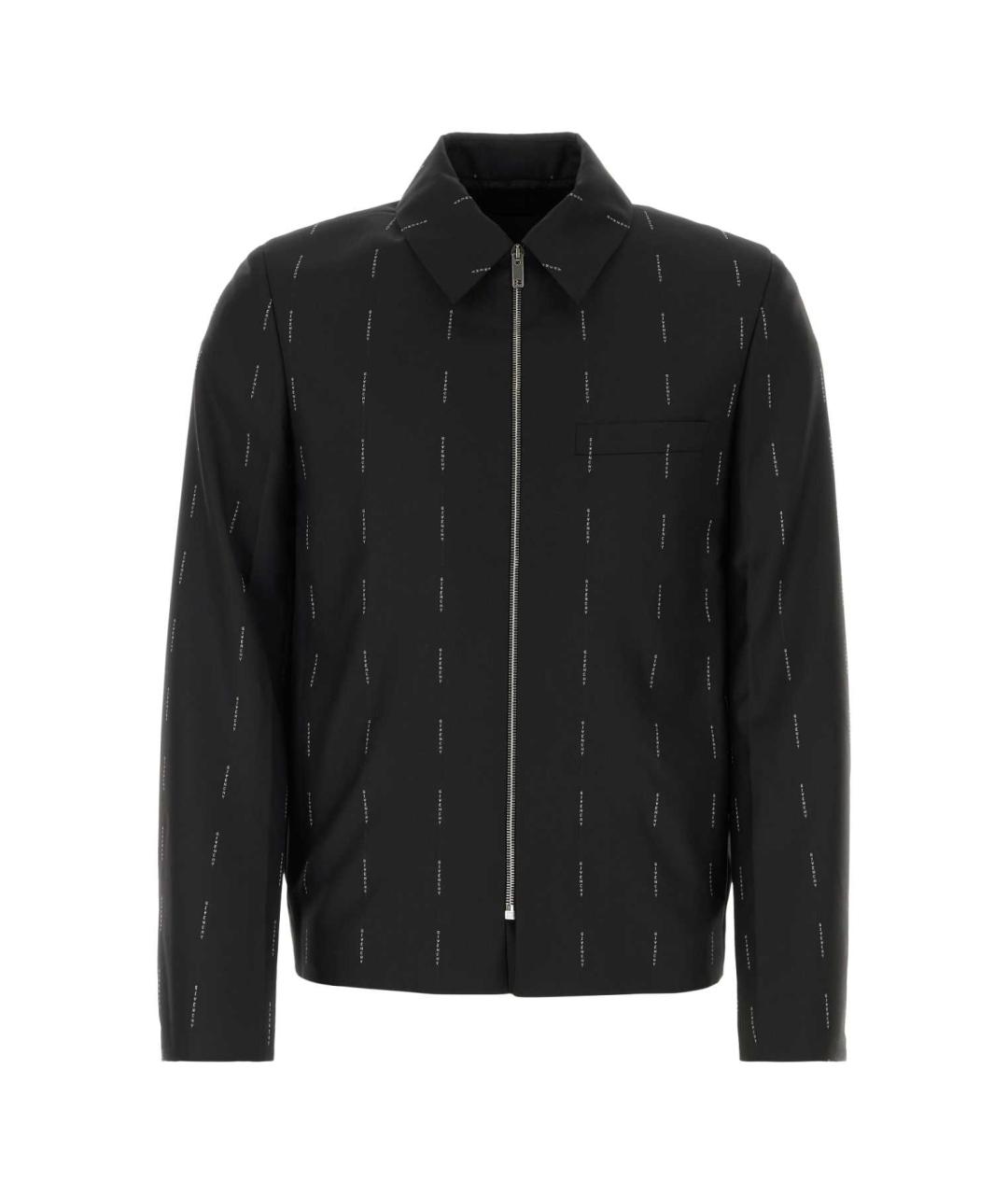 GIVENCHY Черная шерстяная куртка, фото 1
