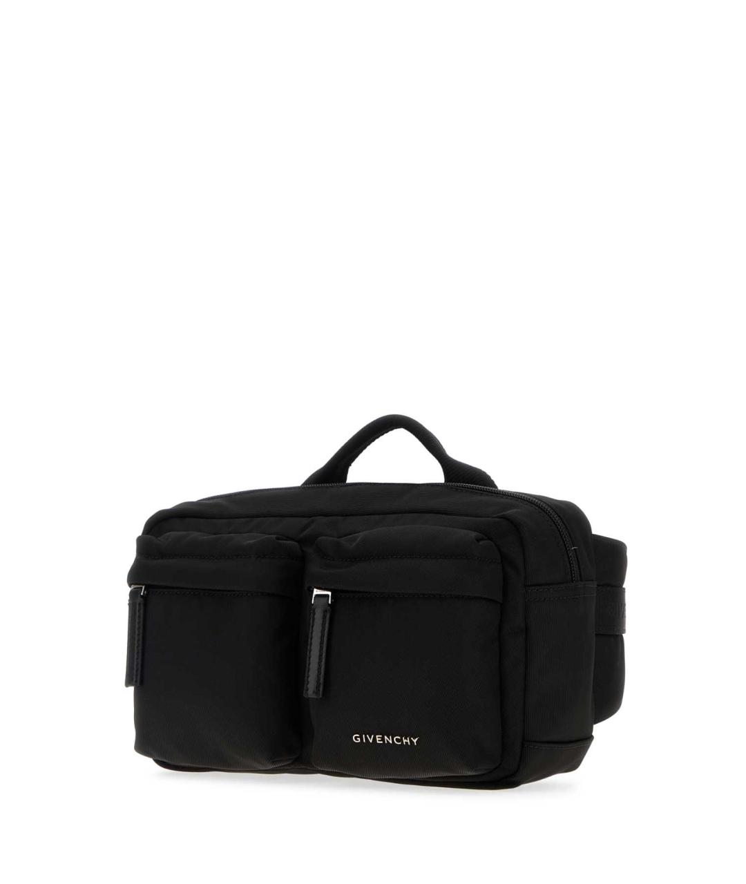 GIVENCHY Черная синтетическая барсетка, фото 2