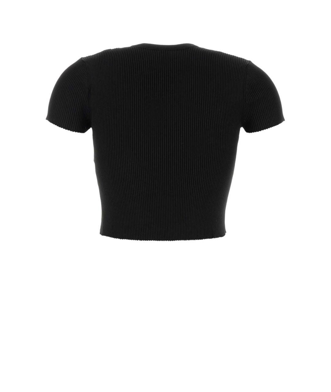 GIVENCHY Черная полиэстеровая футболка, фото 2