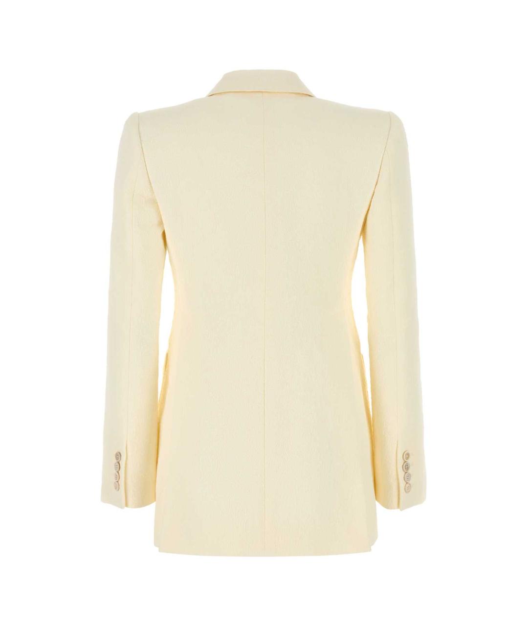 CHLOE Белый хлопковый жакет/пиджак, фото 2