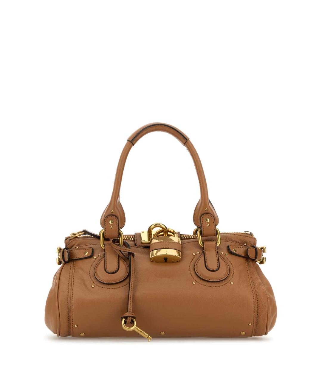 CHLOE Бежевая кожаная сумка тоут, фото 1