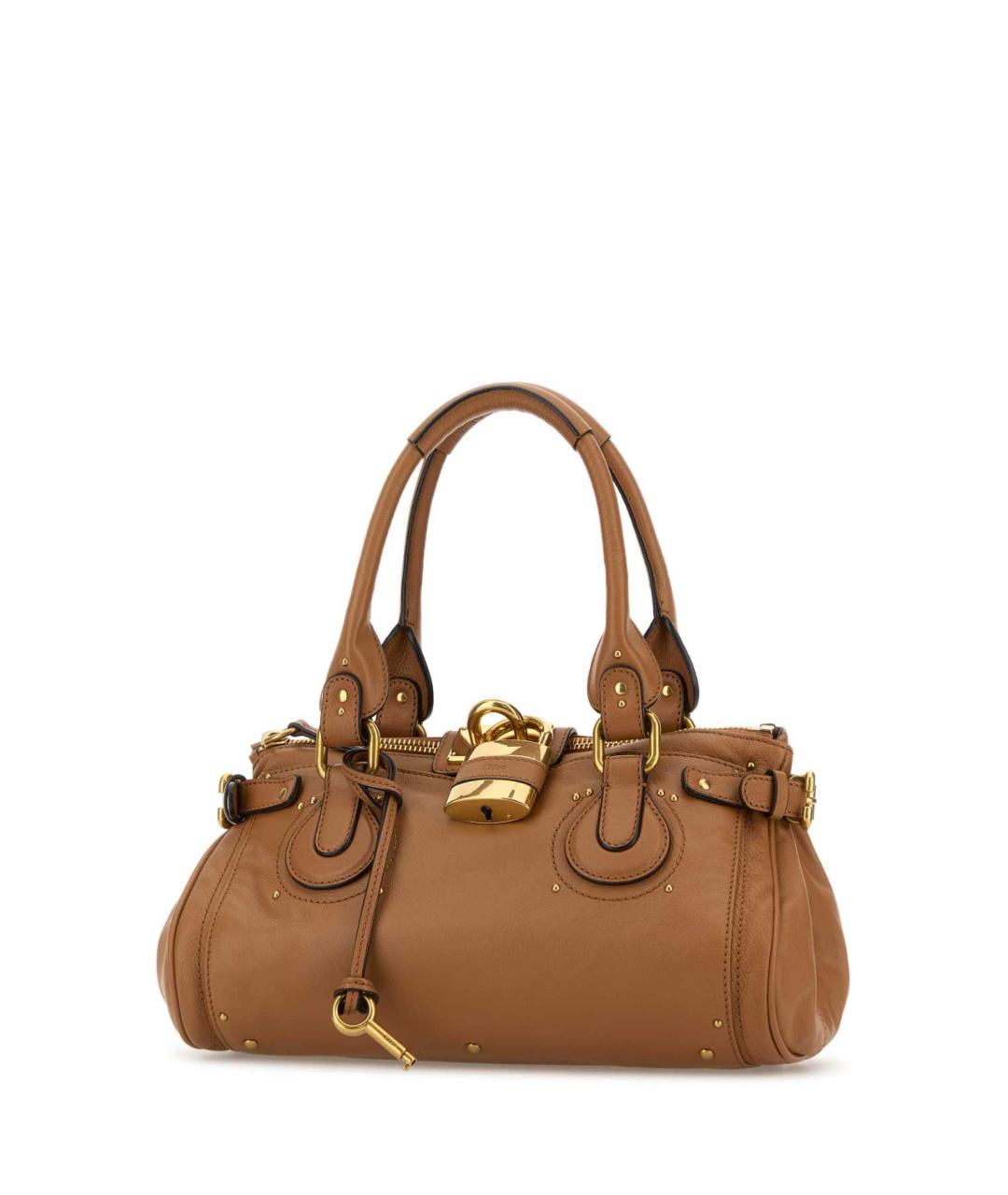 CHLOE Бежевая кожаная сумка тоут, фото 2