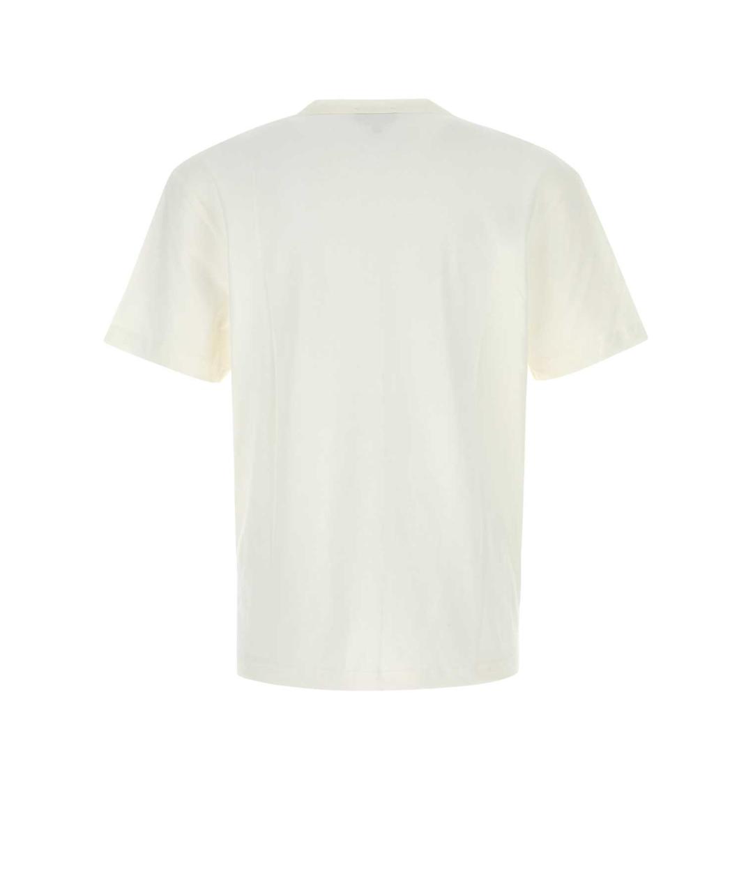 A.P.C. Белая хлопковая футболка, фото 2