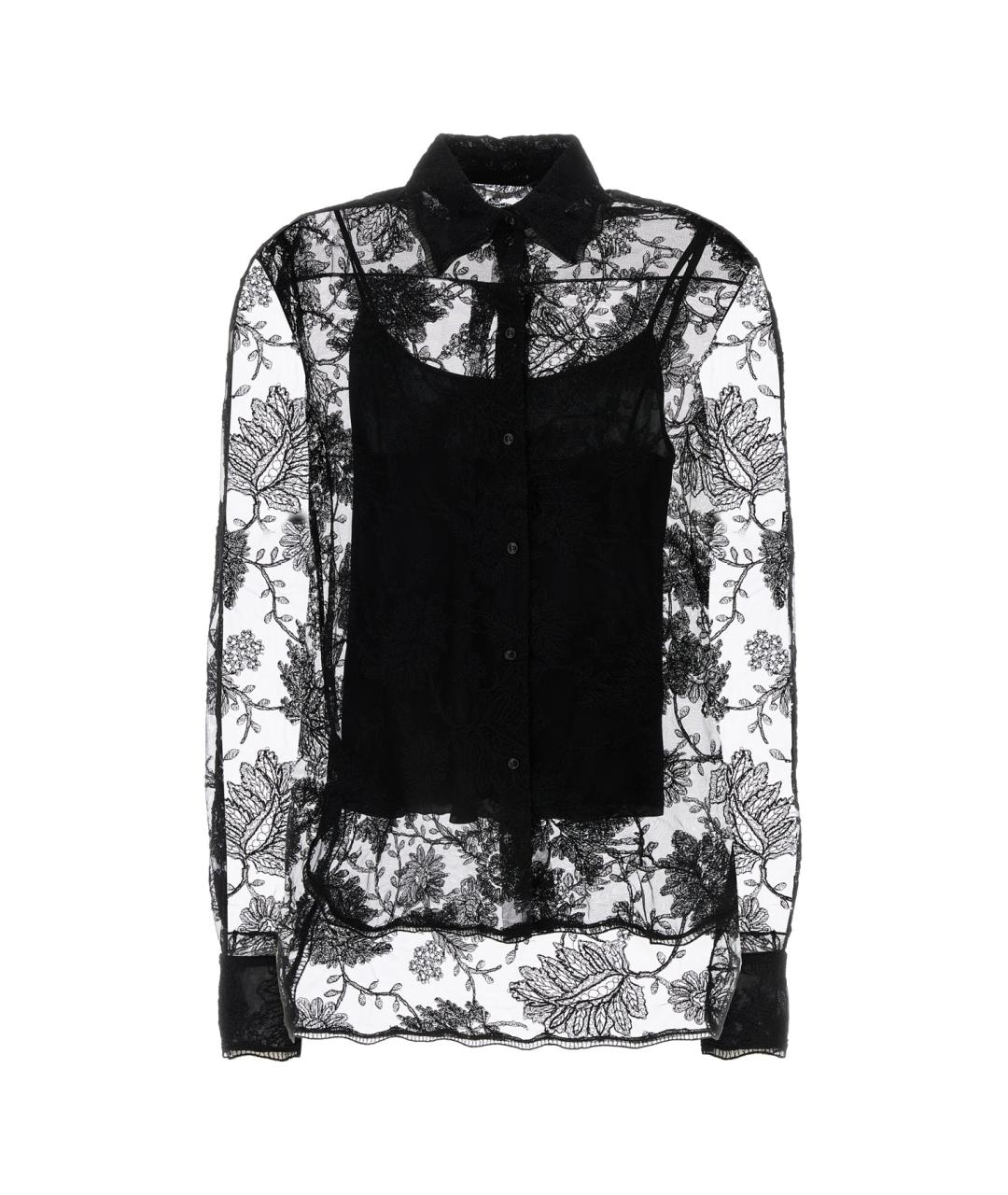 ERMANNO SCERVINO Мульти полиэстеровая рубашка, фото 1