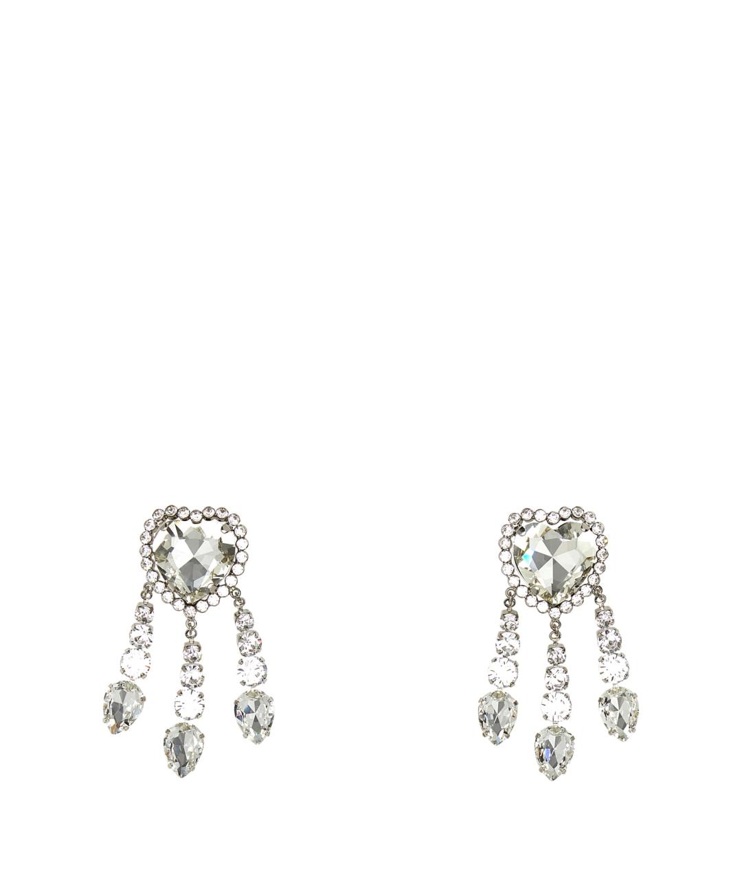 ALESSANDRA RICH Серебряные стеклянные серьги, фото 1