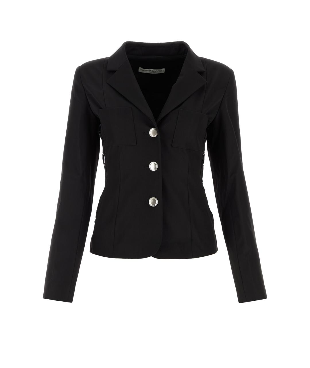 ALESSANDRA RICH Черный жакет/пиджак, фото 1