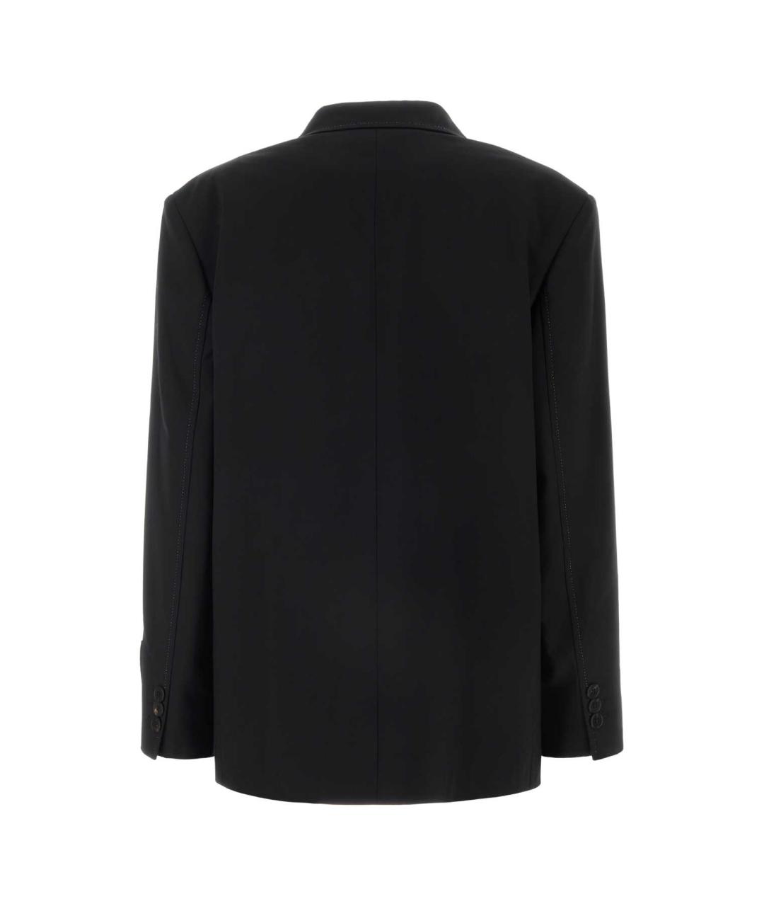 MARNI Черный полиэстеровый жакет/пиджак, фото 2