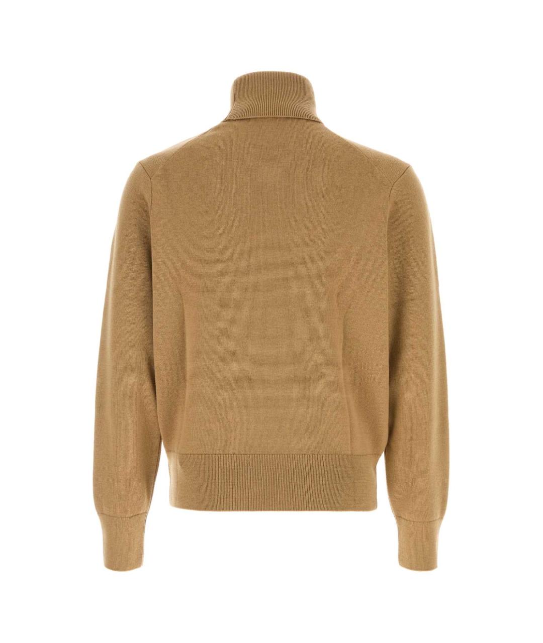 Ami Paris Бежевый шерстяной джемпер / свитер, фото 2