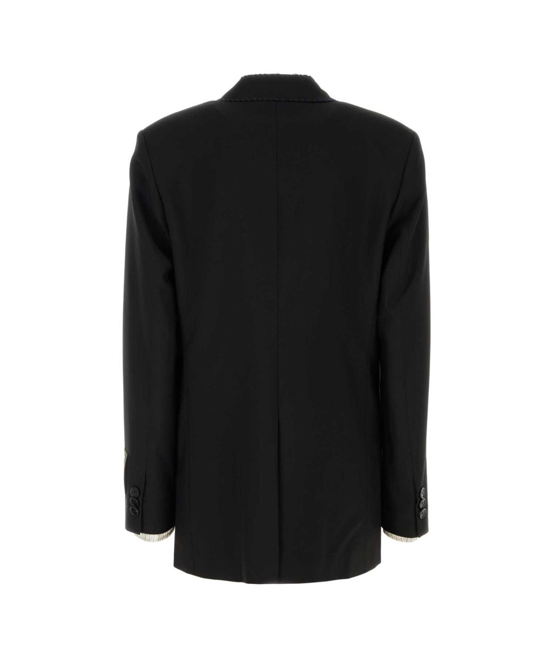 MARNI Черный шерстяной жакет/пиджак, фото 1